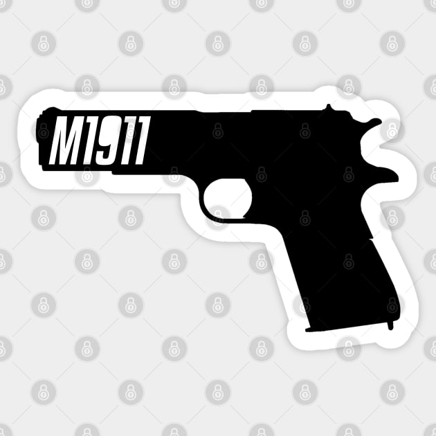 1911 WW1 WW2 Sticker by GreenGuyTeesStore